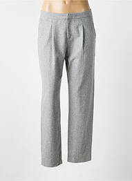 Pantalon slim mărime normală mărime normală gri SUNCOO femme