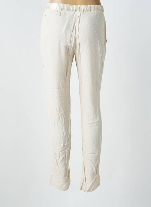 Pantalon slim bej SUNCOO femeie