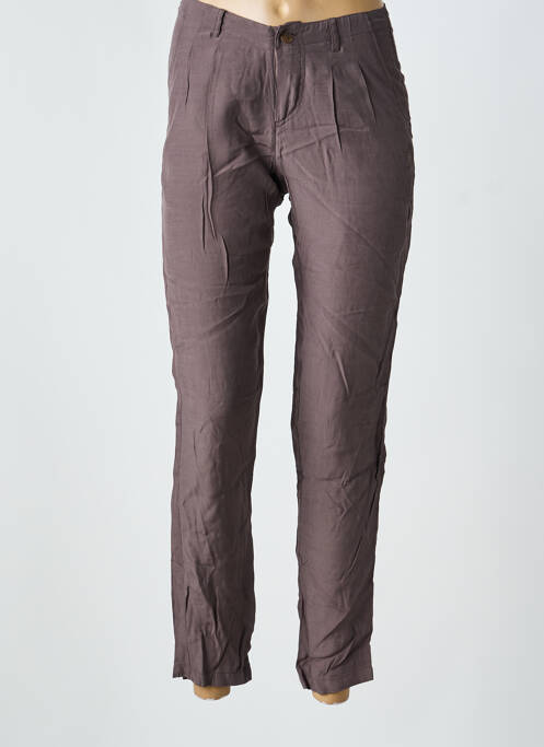 Pantalon chino gri LOLA ESPELETA femeie