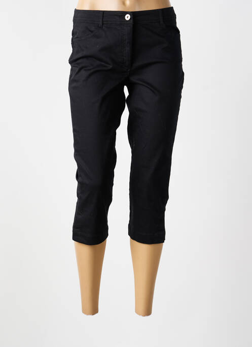 Pantalon trei sferturi negru LES FILLES DE NEAUX femeie