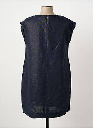 Rochie scurtă mâneci scurte mâneci scurte albastru LES FILLES DE NEAUX femeie