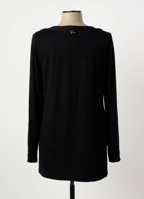 Top negru LES FILLES DE NEAUX femeie