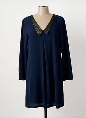 Rochie scurtă albastru POUSSIERE D'ETOLE femeie