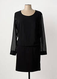 Rochie scurtă mâneci lungi mâneci lungi negru LOLA ESPELETA femme