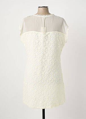 Rochie midi mâneci scurte mâneci scurte alb KOCCA femeie