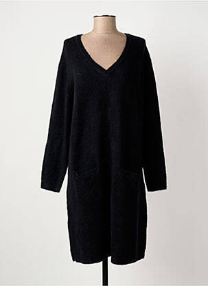 Rochie pulover negru FRANSA femeie