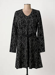 Rochie scurtă mâneci lungi mâneci lungi negru LES FILLES DE NEAUX femme