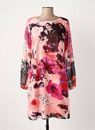 Rochie midi roz FRANSA femeie