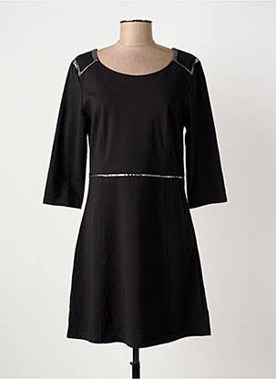Rochie scurtă mâneci 3/4 mâneci 3/4 negru LOLA ESPELETA femeie