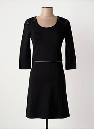 Rochie scurtă mâneci 3/4 mâneci 3/4 negru LOLA ESPELETA femeie