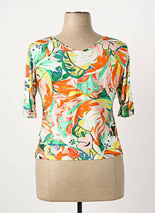 Tricou mâneci 3/4 mâneci 3/4 verde PAUL BRIAL femeie