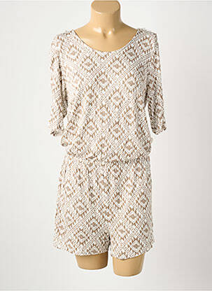 Salopetă scurtă alb SCHOOL RAG femeie