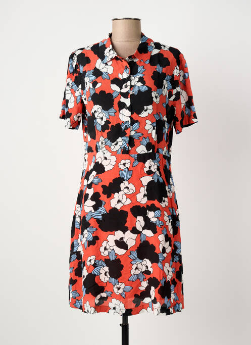 Rochie midi portocaliu SUNCOO femeie