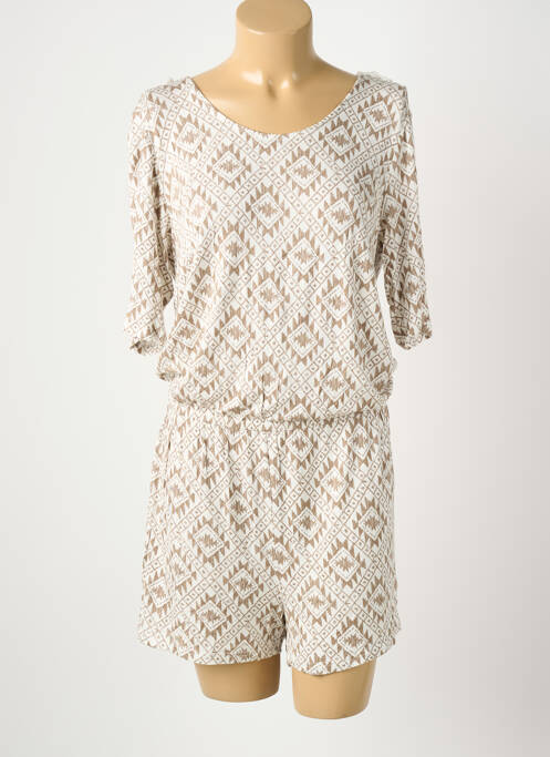 Salopetă scurtă alb SCHOOL RAG femeie