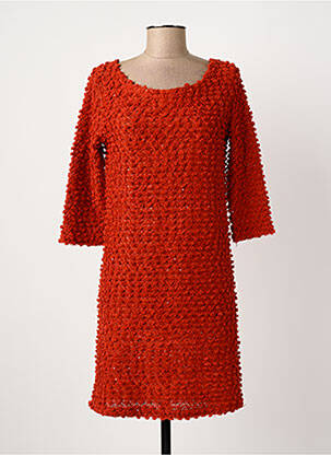 Rochie pulover portocaliu MISMASH femeie