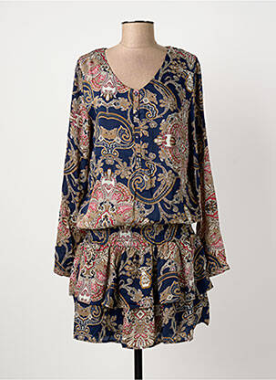 Rochie midi albastru MISMASH femeie