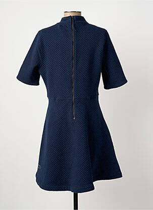 Rochie midi mâneci scurte mâneci scurte albastru TOMMY HILFIGER femeie