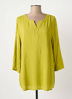 Bluză țesătură poplin mâneci 3/4 verde BETTY BARCLAY femeie