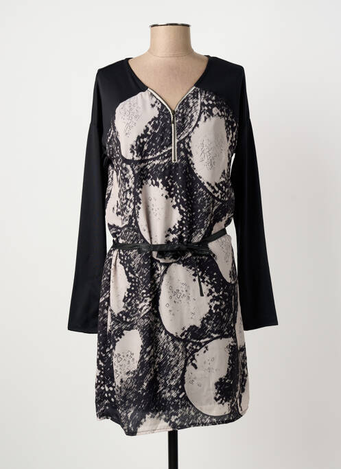 Rochie scurtă negru LES FILLES DE NEAUX femeie