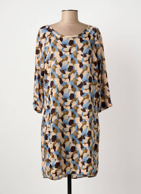 Rochie midi bej MISMASH femeie