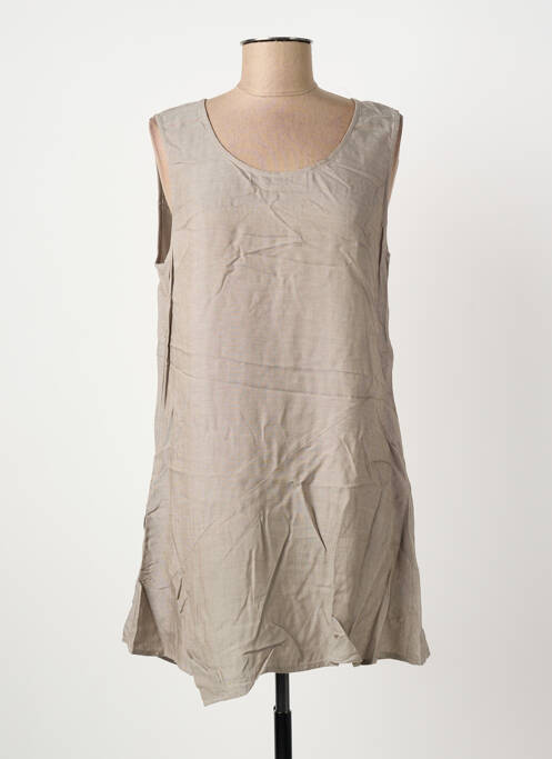 Tunică fără mâneci bej LOLA ESPELETA femeie