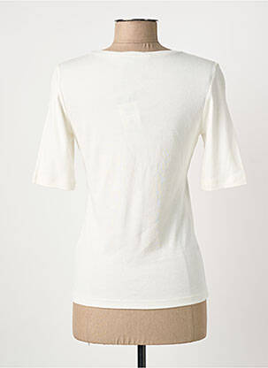 Tricou serigrafie mâneci scurte bej BETTY BARCLAY femeie