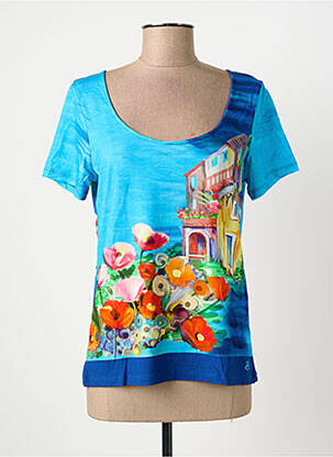 Tricou albastru PAUL BRIAL femeie