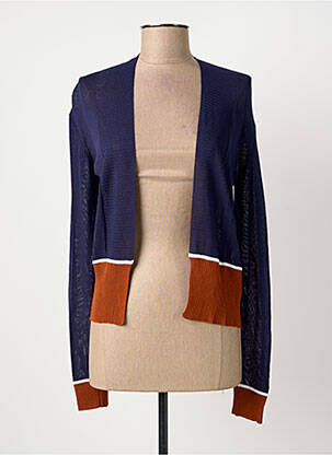 Vestă cu mâneci lungi albastru POUSSIERE D'ETOLE femeie