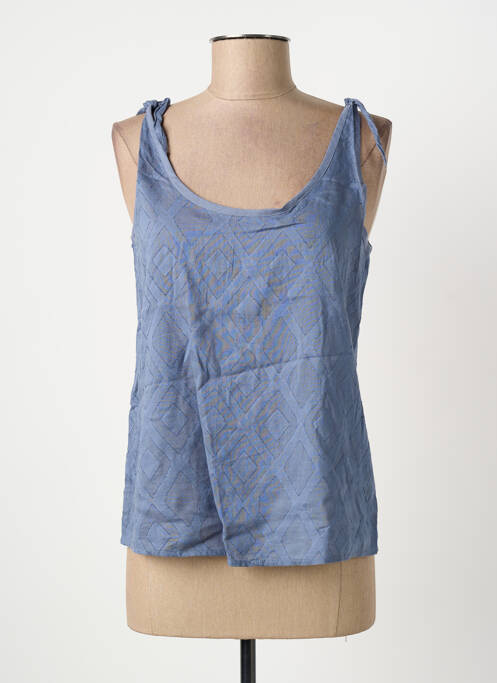 Top albastru SCHOOL RAG femeie