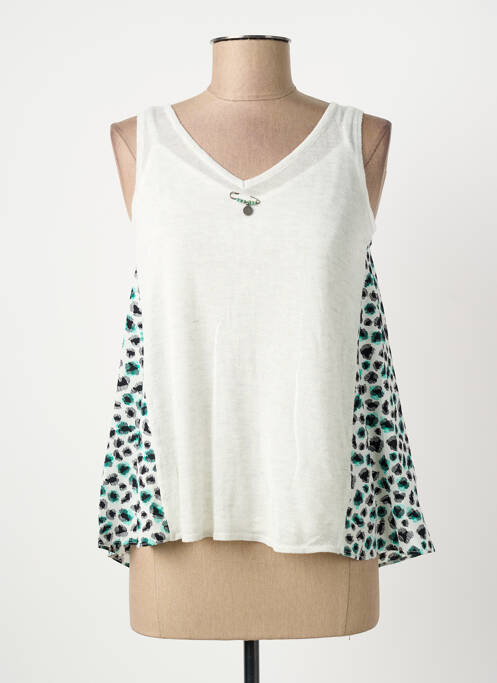 Top alb LOLA ESPELETA femeie