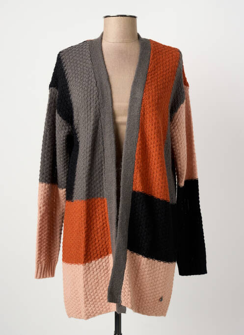 Vestă cu mâneci lungi portocaliu FRANSA femeie