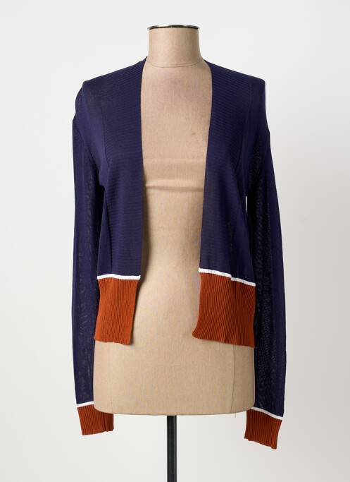 Vestă cu mâneci lungi albastru POUSSIERE D'ETOLE femeie