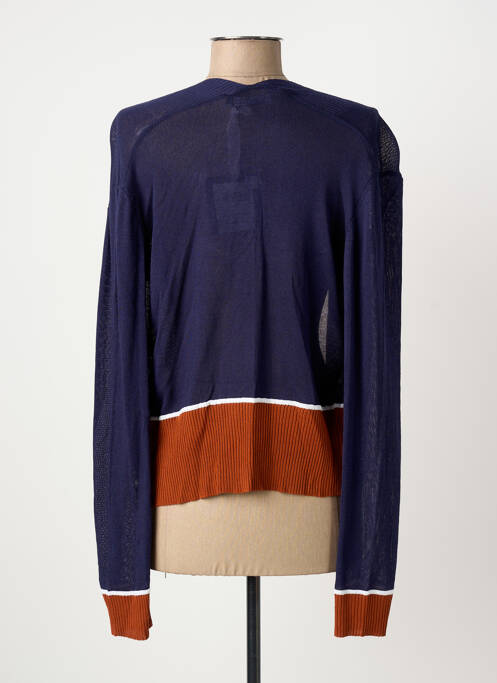 Vestă cu mâneci lungi albastru POUSSIERE D'ETOLE femeie