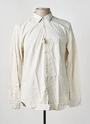 Cămașă cu mâneci lungi bej SCOTCH & SODA bărbat