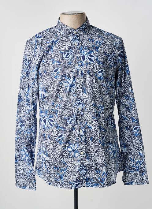Cămașă cu mâneci lungi croială cambrată albastru SCOTCH & SODA homme