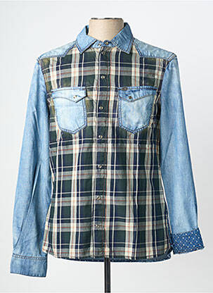 Cămașă cu mâneci lungi albastru GAUDI bărbat