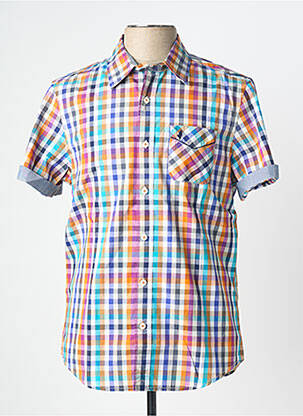 Cămașă cu mâneci scurte albastru MCS bărbat