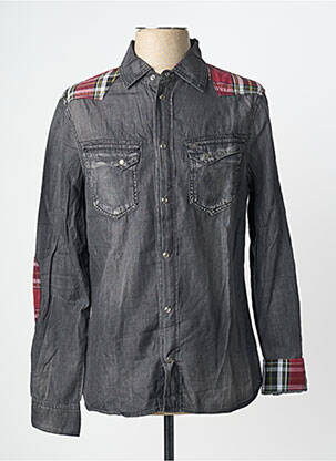 Cămașă cu mâneci lungi gri GAUDI bărbat