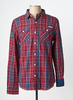 Cămașă cu mâneci lungi roșu DEELUXE bărbat