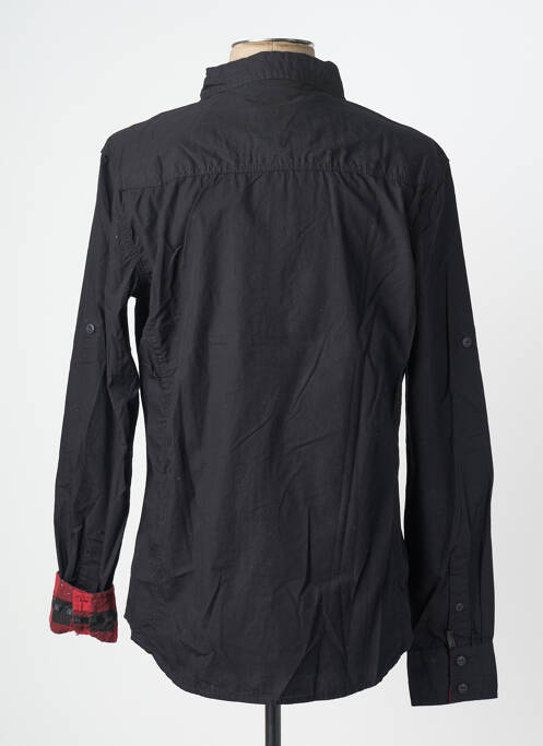 Cămașă cu mâneci lungi negru DEELUXE bărbat