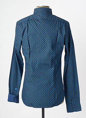 Cămașă cu mâneci lungi țesătură poplin albastru SCOTCH & SODA bărbat