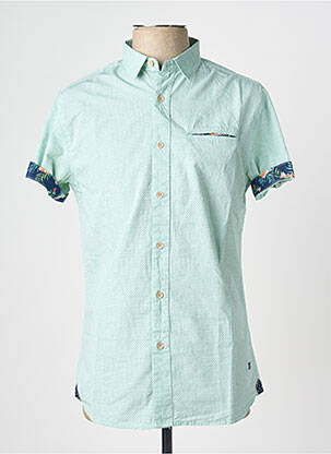 Cămașă cu mâneci scurte verde DEELUXE74 bărbat