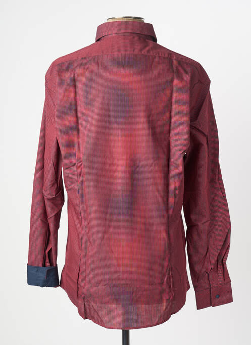 Cămașă cu mâneci lungi roșu BRUNO SAINT HILAIRE bărbat