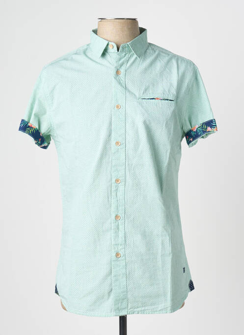 Cămașă cu mâneci scurte verde DEELUXE74 bărbat