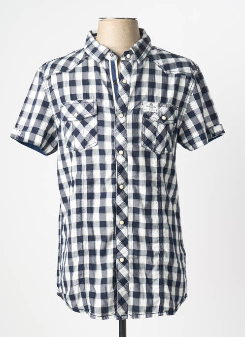 Cămașă cu mâneci scurte albastru DEELUXE74 bărbat