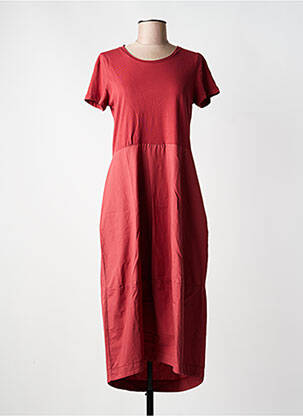 Rochie lungă roșu BLANC BOHEME femeie