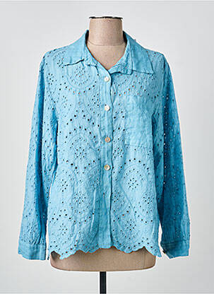 Cămașă albastru BLANC BOHEME femeie