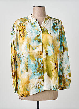 Cămașă verde BLANC BOHEME femeie