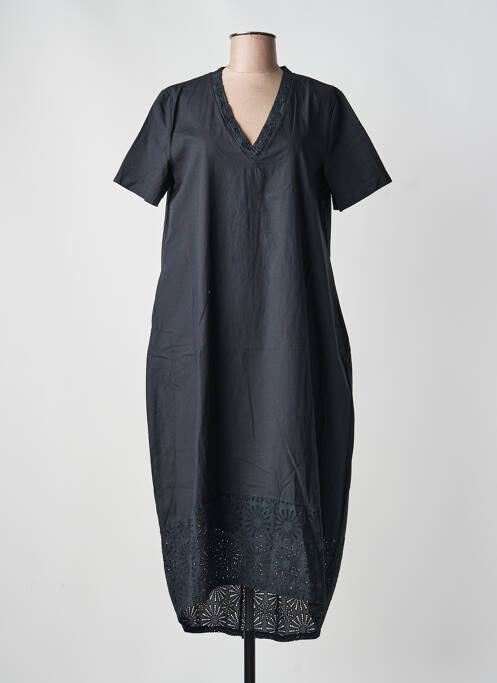 Rochie lungă negru BLANC BOHEME femeie