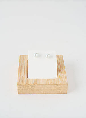 Cercei alb TATA GISELE femeie